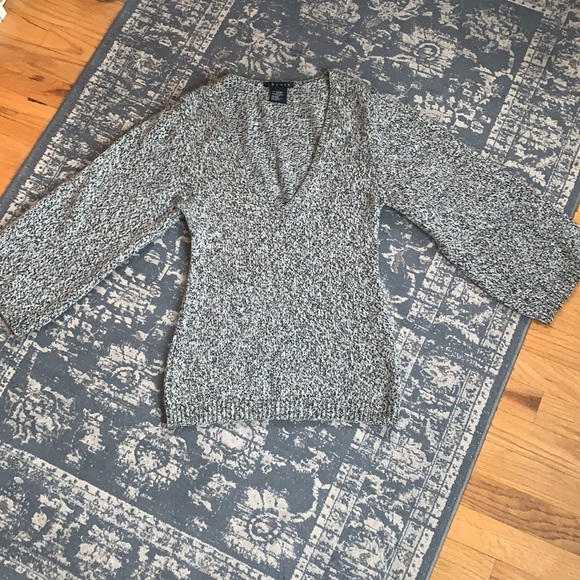 Theory Cashmere Deep V-Neck Sweater S - Picture 6 of 7